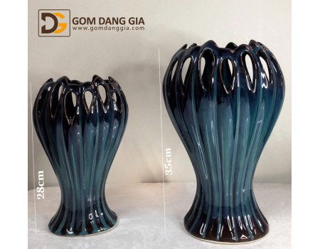 Lọ hoa bàn tay Phật 35cm gốm sứ Bát Tràng Lọ hoa bàn tay Phật 35cm gốm sứ Bát Tràng